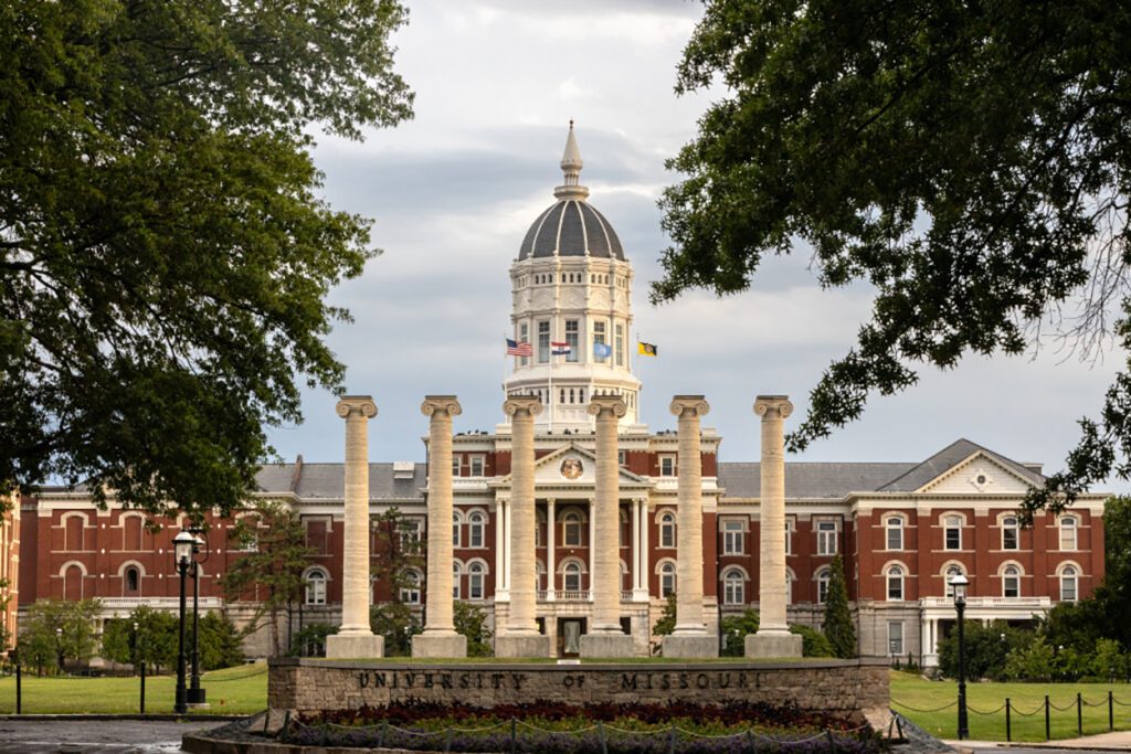 University of Missouri columns
